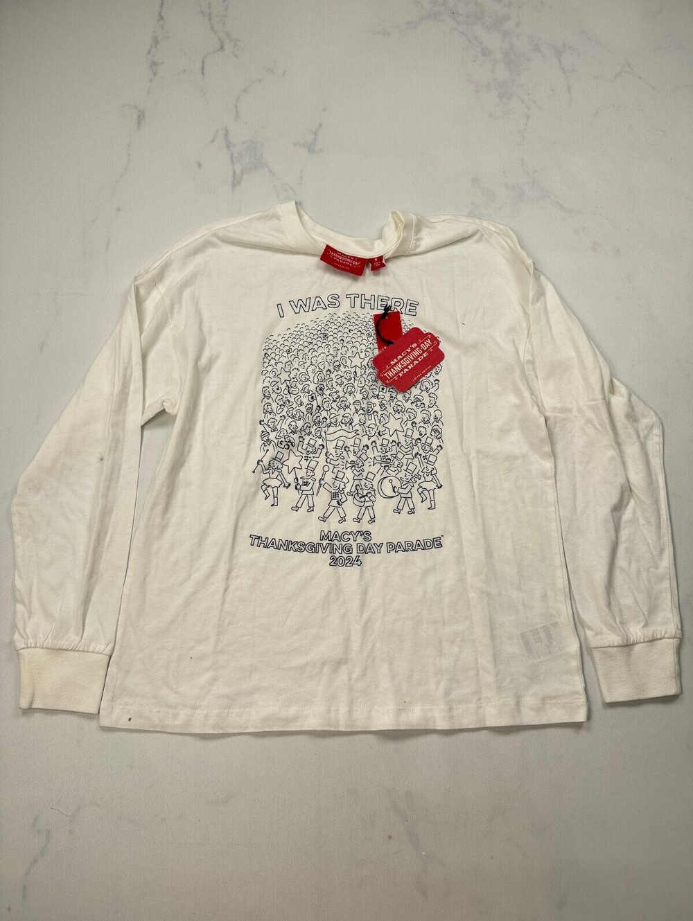 Macys I Was There T Shirt White Modern Statement Piece - Mens S